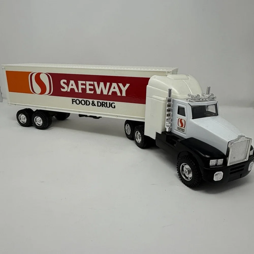 Vintage Safeway Food and Drug Semi Truck and  Trailer